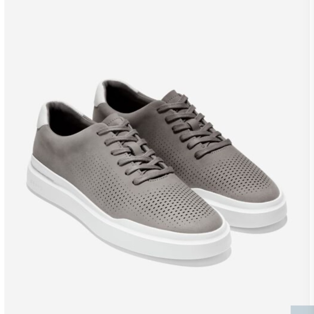 Cole Haan Gray and White Men's Sneakers